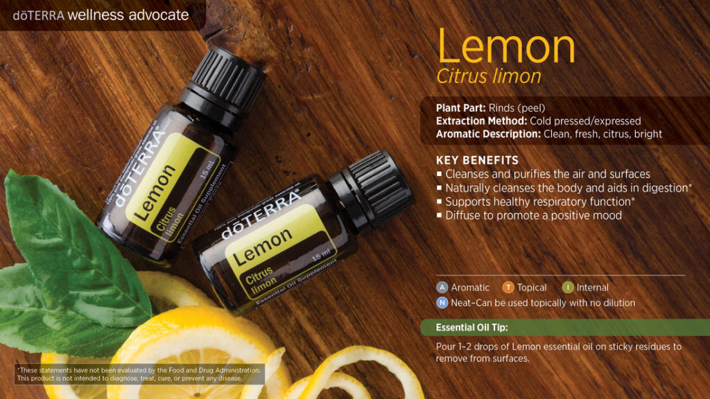 Lemon Essential Oil - May Favorite