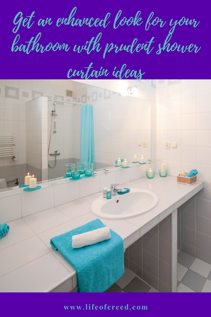 Shower curtains are extremely versatile. They can change your décor and don’t necessitate a lot of space to close or open a shower door.