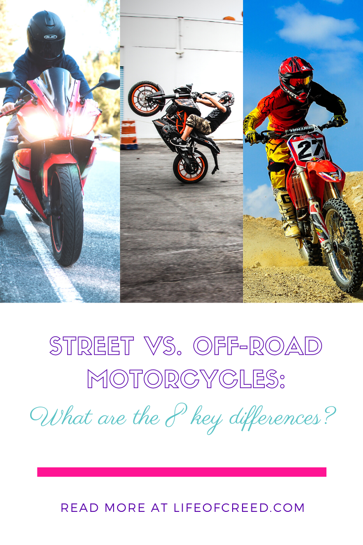 Every motorcycle is designed for a different kind of ride. Street bikes are great for racing, but they’re terrible off-road. Off-road bikes are perfect for handling the extreme terrain on dirt bike courses, but they’re not optimized for traveling at highway speeds.