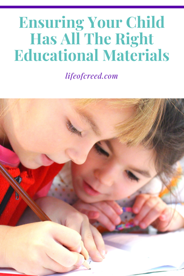 Your child needs the correct educational materials if they hope to succeed in their education. As their parent, it is important that you are there to provide this to them where possible and make sure that they have everything they need. You don’t want them to go without and risk them failing at their education.