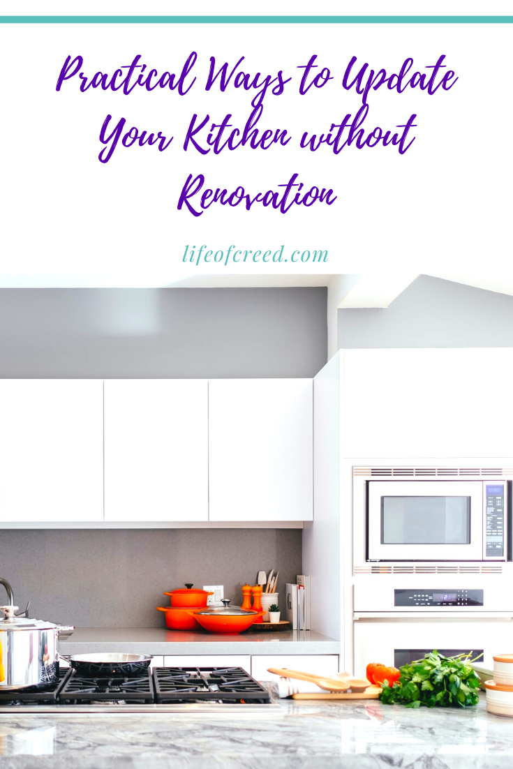 Updating your kitchen doesn’t have to be an overwhelming and overly-expensive venture. There are many practical and simple ways that can achieve a lot. 