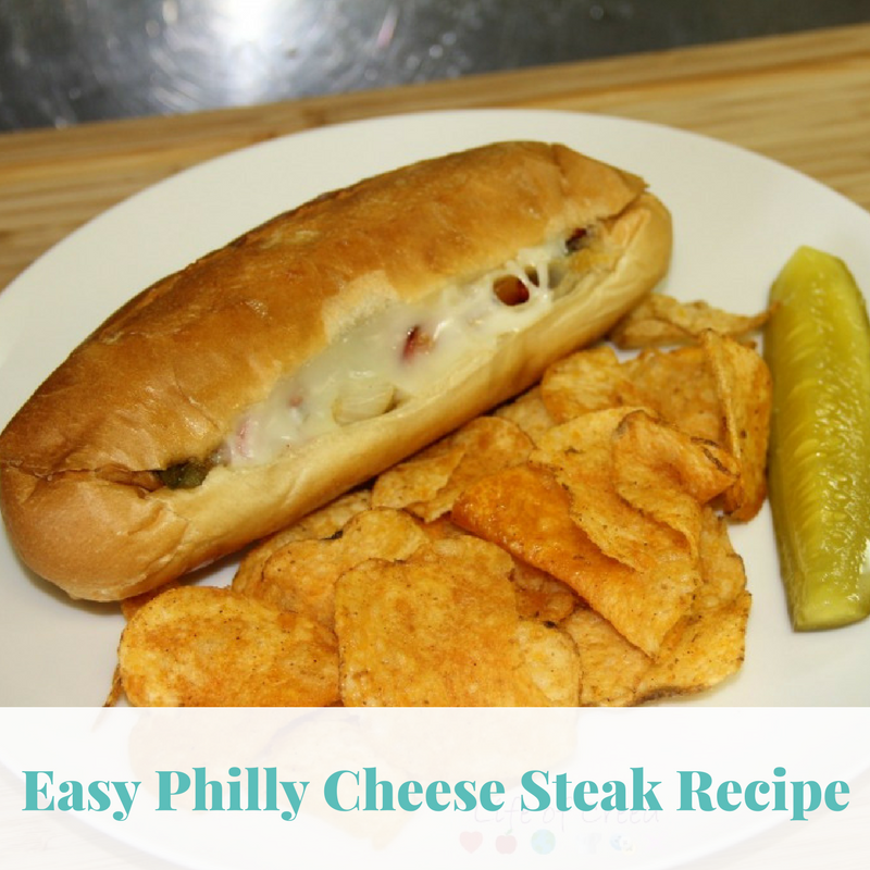 Easy Philly Cheese Steak Recipe