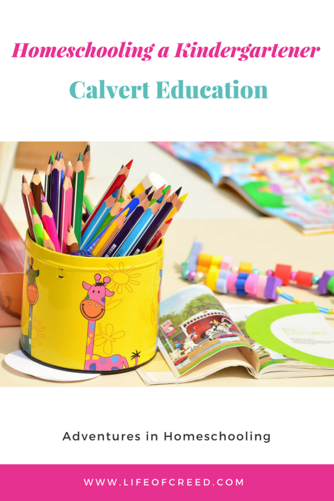 We used Calvert Education last year for preschool. It was an easy decision to use it again for kindergarten for our 2nd year of our homeschooling journey. It makes homeschooling a breeze!