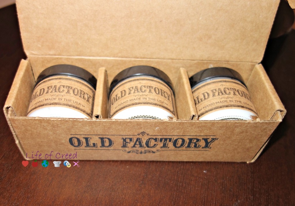 Old Factory Candle Gift Set