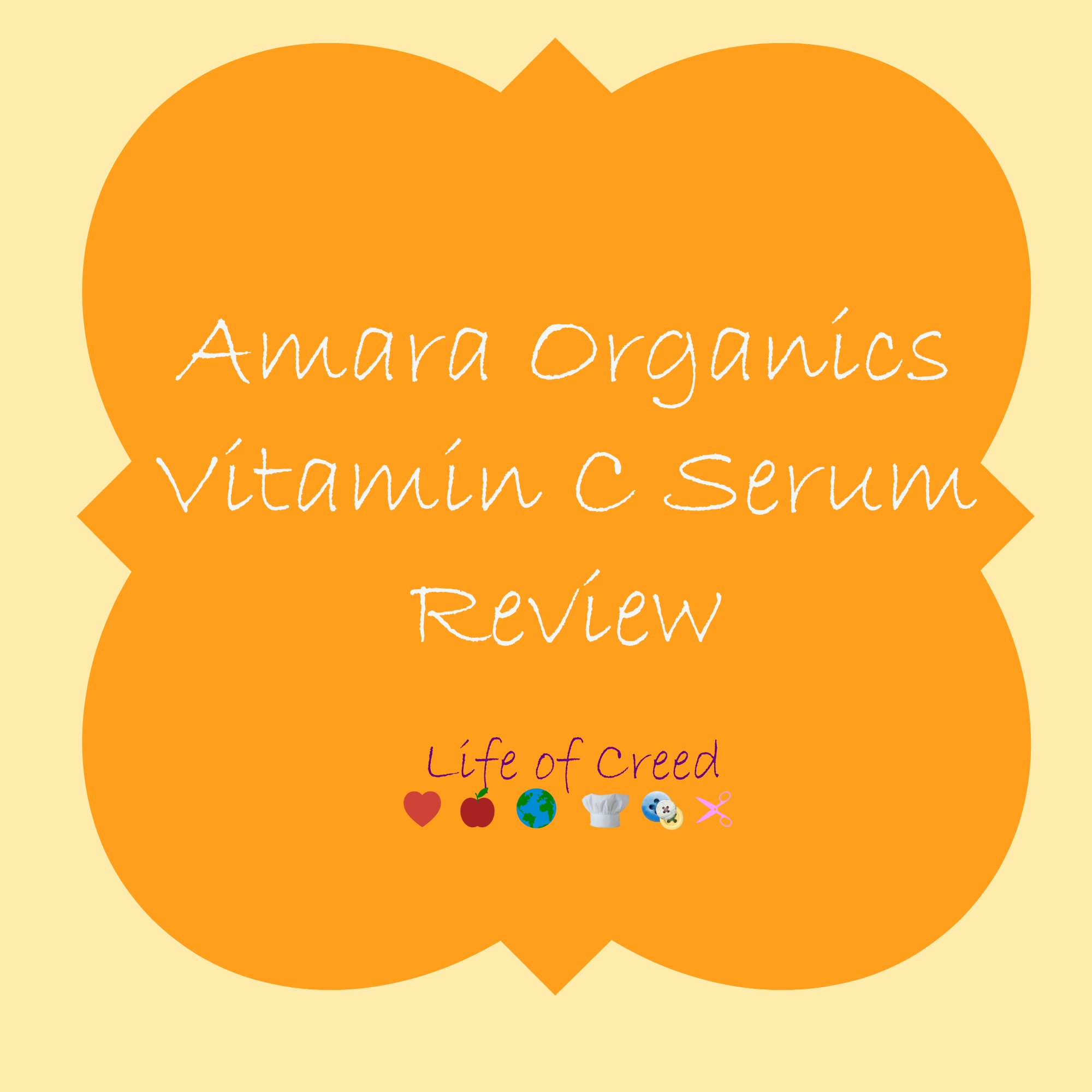 Amara Organics Vitamin C Review via @LifeofCreed