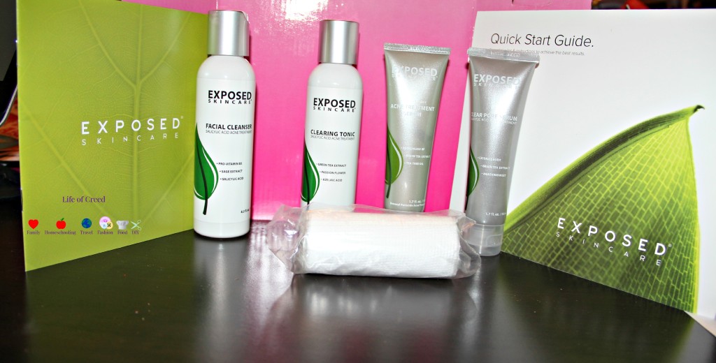 60 Days to clearer skin with Exposed Skincare Review via @LifeofCreed