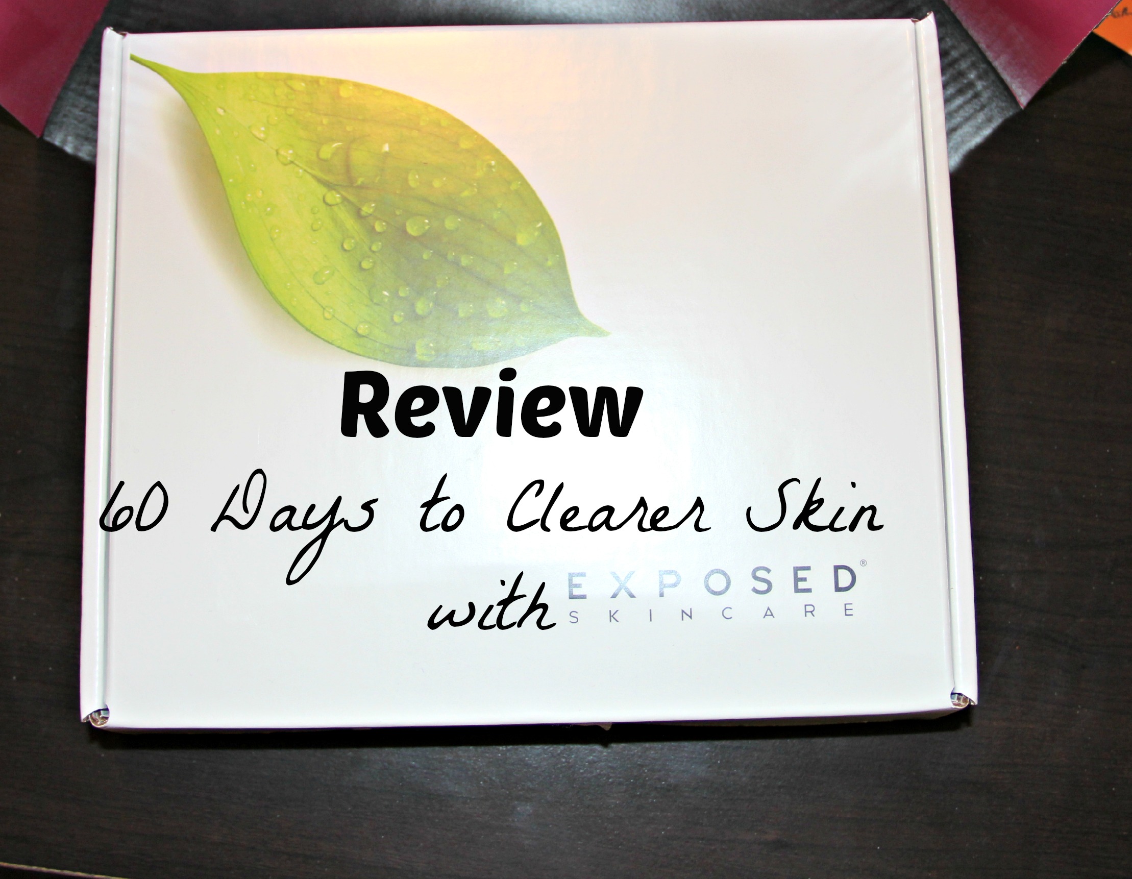 Review: 60 Days to Clearer Skin with Exposed Skincare