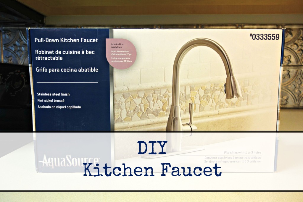 DIY Kitchen Faucet via lifeofcreed.com @Lifeofcreed 