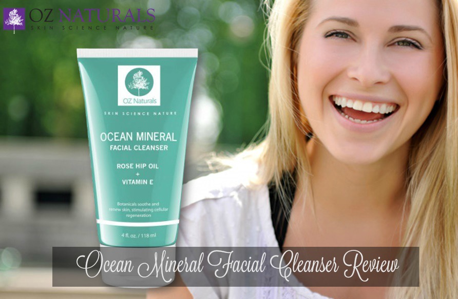 Ocean Mineral Facial Cleanser Review via lifeofcreed.com