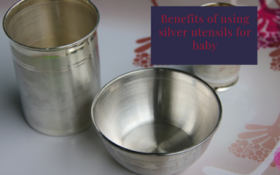 Benefits of using silver utensils for baby