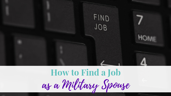 How To Find A Job As A Military Spouse