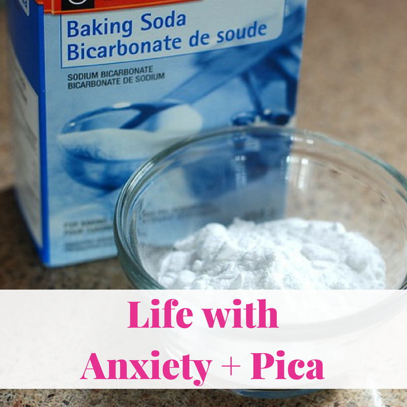 I have pica (pronounced “PIE-ka”)! What exactly is pica? It’s an eating disorder, where non-food items are eaten or foods that are not usually eaten alone or in large quantities.