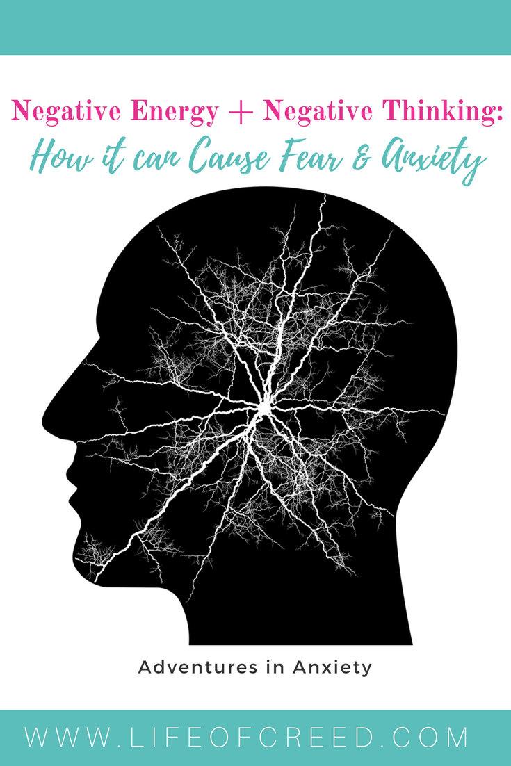 It's about negative energy, negative thinking, negative mindset and how it can keep you in fear and anxiety. Lately, I have been working on not letting negativity into my headspace, it could be worrying about other people's drama.