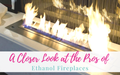 A Closer Look at the Pros of Ethanol Fireplaces