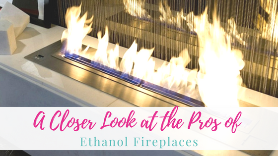 Ethanol fireplaces can be easily moved, you can use them indoors or out. You can use it on your porch, mount it on a wall, or place it in your living room.