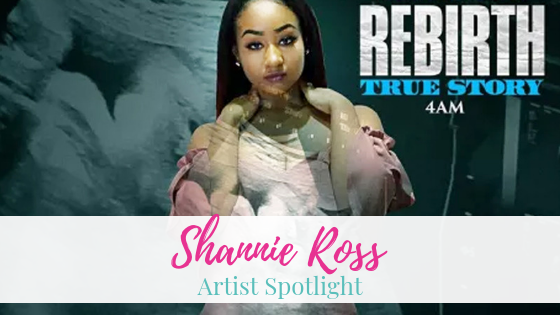 Shannie Ross is here! Rebirth is showcasing her great vocals. Every song on this EP is a hit. The 90’s feel that it gives is out of this world.
