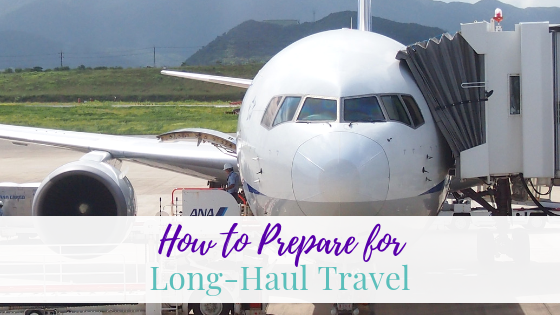Airplane at gate - How to Prepare for Long-Haul Travel