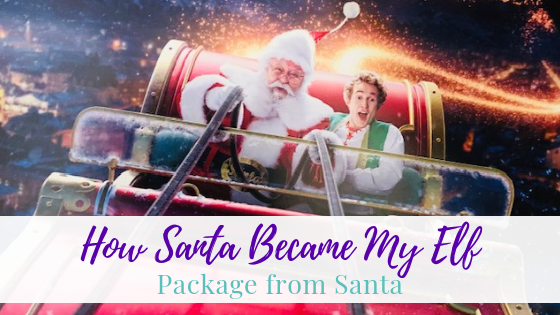 Package from Santa is the nation's #1 Santa letter service. Package from Santa has made it easy for me to include Santa in Christmas. But he's my elf, he makes the toys and keeps a watchful eye if the little one has been naughty or nice.