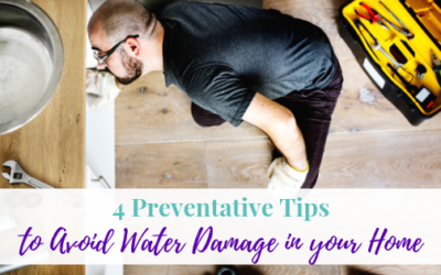 4 Preventative Tips to Avoid Water Damage in Your Home