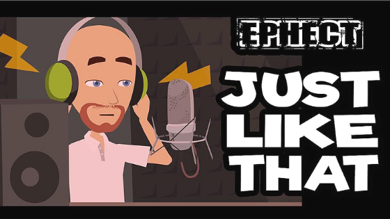 The animated video to Music Artist Ephect hit party club song "Just Like That".