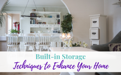 How built-in storage techniques enhance your Home