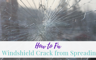How to Fix a Windshield Crack from Spreading