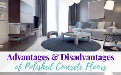 Advantages and Disadvantages of Polished Concrete Floors
