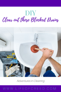 Clear out those Blocked Drains with these DIYs | Life of Creed