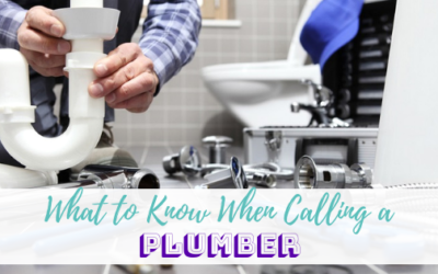 What to Know When Calling a Plumber