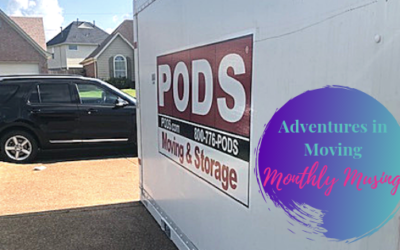 Adventures in Moving | Monthly Musing