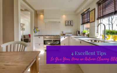 4 Excellent Tips to Give Your Home an Autumn Cleaning Blitz