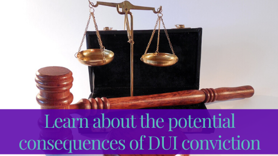 Learn about the potential consequences of DUI conviction