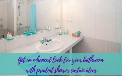 Get an enhanced look for your bathroom with prudent shower curtain ideas