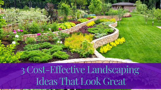 3 Cost Effective Landscaping Ideas That Look Great