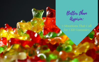 Better Than Aspirin: 5 Situations That Call for CBD Gummies