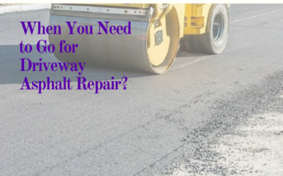 When You Need to Go for Driveway Asphalt Repair?