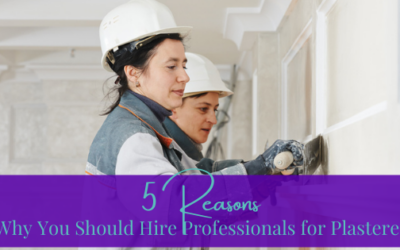 5 Reasons Why You Should Hire Professionals for Plasterer