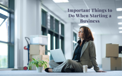 Important Things To Do When Starting A Business