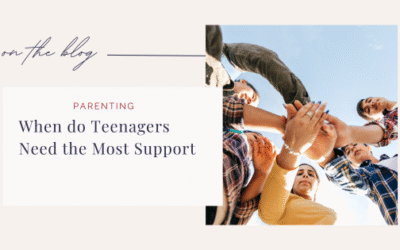 When Do Teenagers Need the Most Support