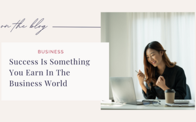 Success Is Something You Earn In The Business World