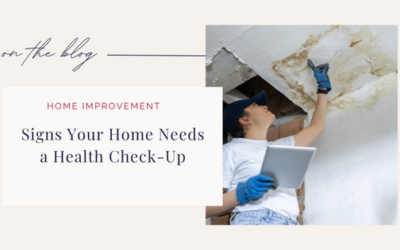 Signs Your Home Needs a Health Check-Up